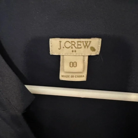 J. Crew Sleeveless Navy Blue V-Neck Romper - Picture 12 of 14